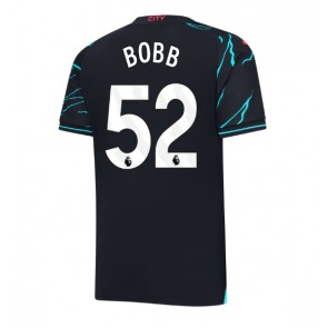 Manchester City Oscar Bobb #52 Replica Third Stadium Shirt 2023-24 Short Sleeve